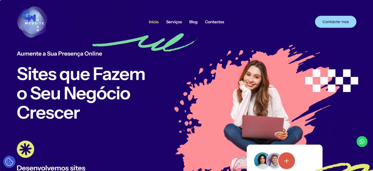 Criar Website - Santiago do Cacém - Animation