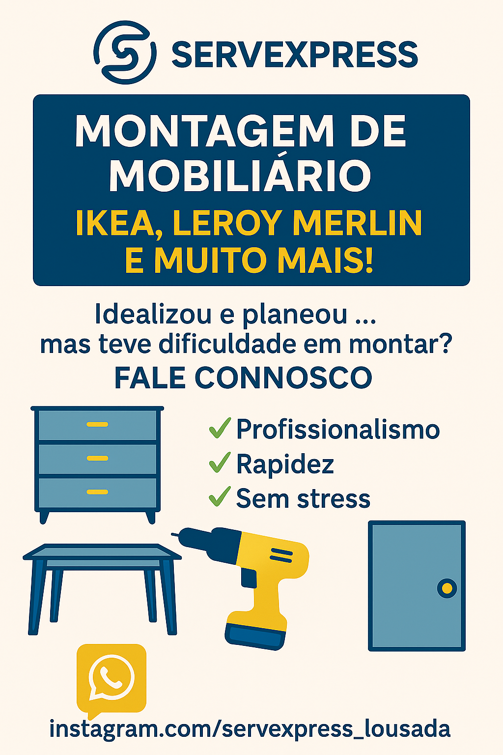 Servexpress Lousada - Lousada - Montagem de Berço