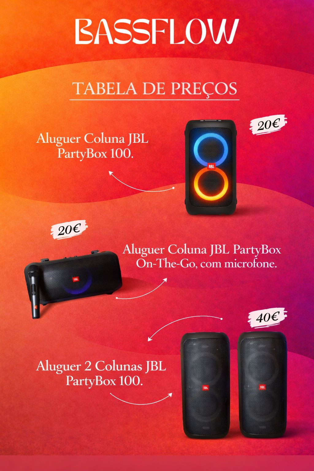 BassFlow - Cascais - Audio Equipment Rental for Events