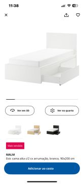 Montagem de  Cama