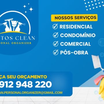 Santos clean - Seixal - Organização da Casa