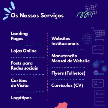 Criar Website - Santiago do Cacém - Graphic Design