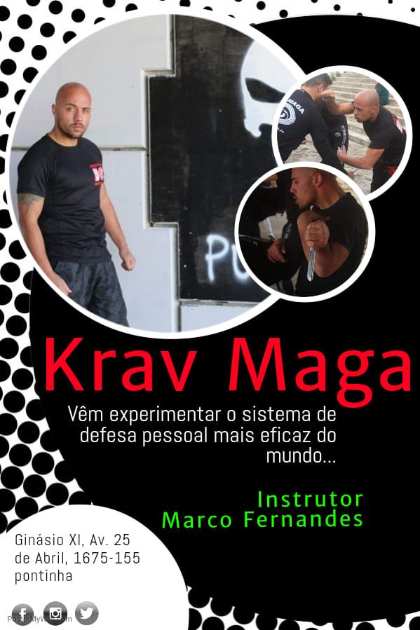 Marco Fernandes Instrutor Krav Maga - Sintra - Self Defense Lessons