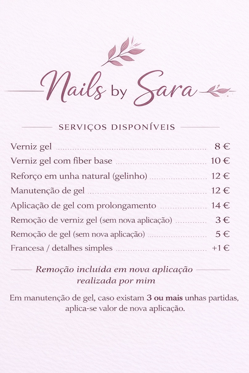 Nails by Sara - Vila Nova de Gaia - Maniküre und Pediküre