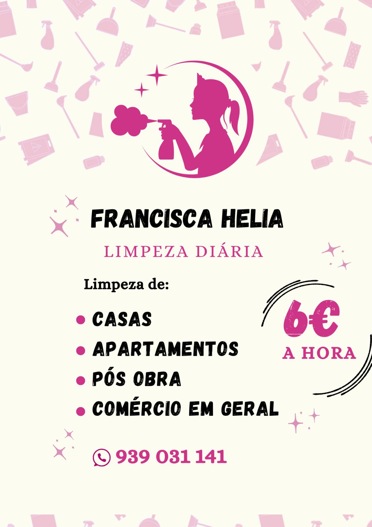 Francisca Helia - São João da Madeira - Limpieza de primavera