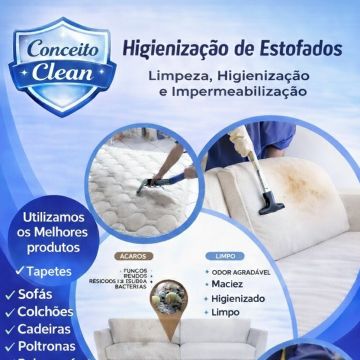 Conceito clean - Sintra - Limpieza de tapicerias y muebles