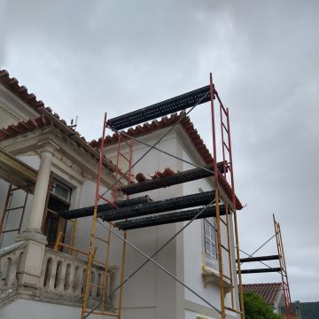 Washington Souza - Porto de Mós - Installation de cloisons en plaques de plâtre