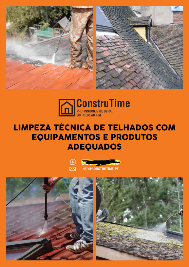 ConstruTime - Lisboa - Instalação ou Substituição de Telhado