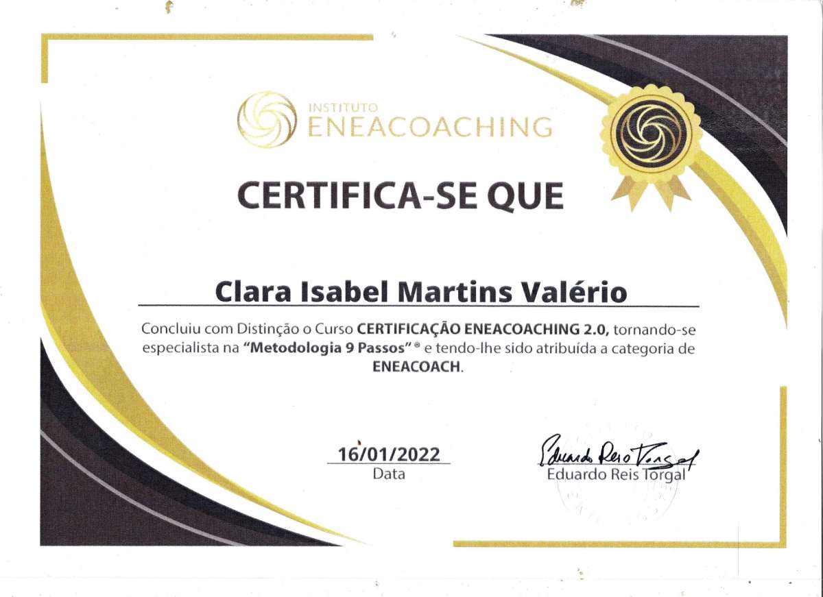 Clara Valério - Cascais - Coaching de Bem-estar