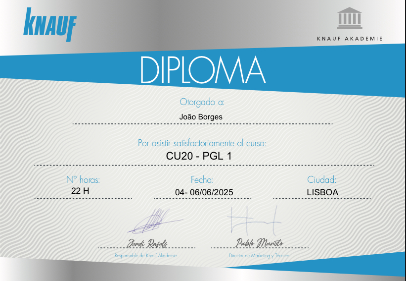 Diviplac - Cascais - Aplicación de estuco
