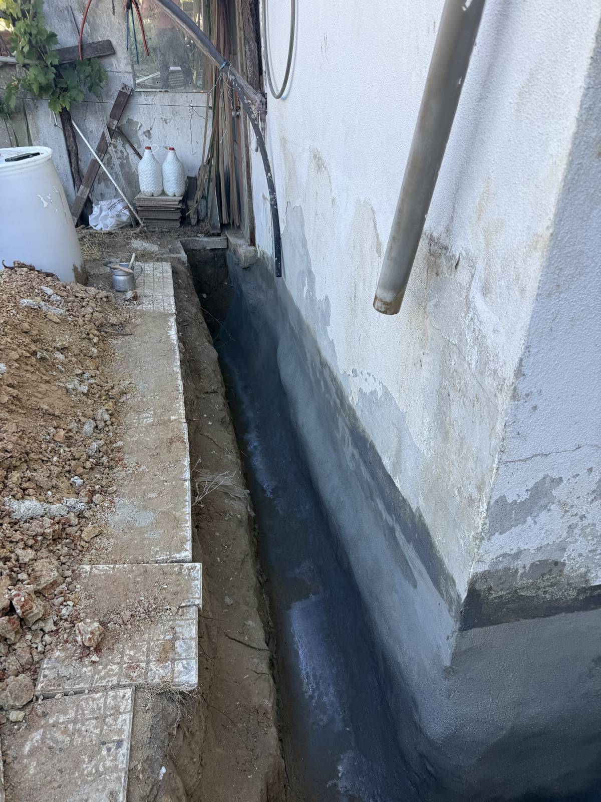 Mourão Obras - Oeiras - Construction de mur intérieur