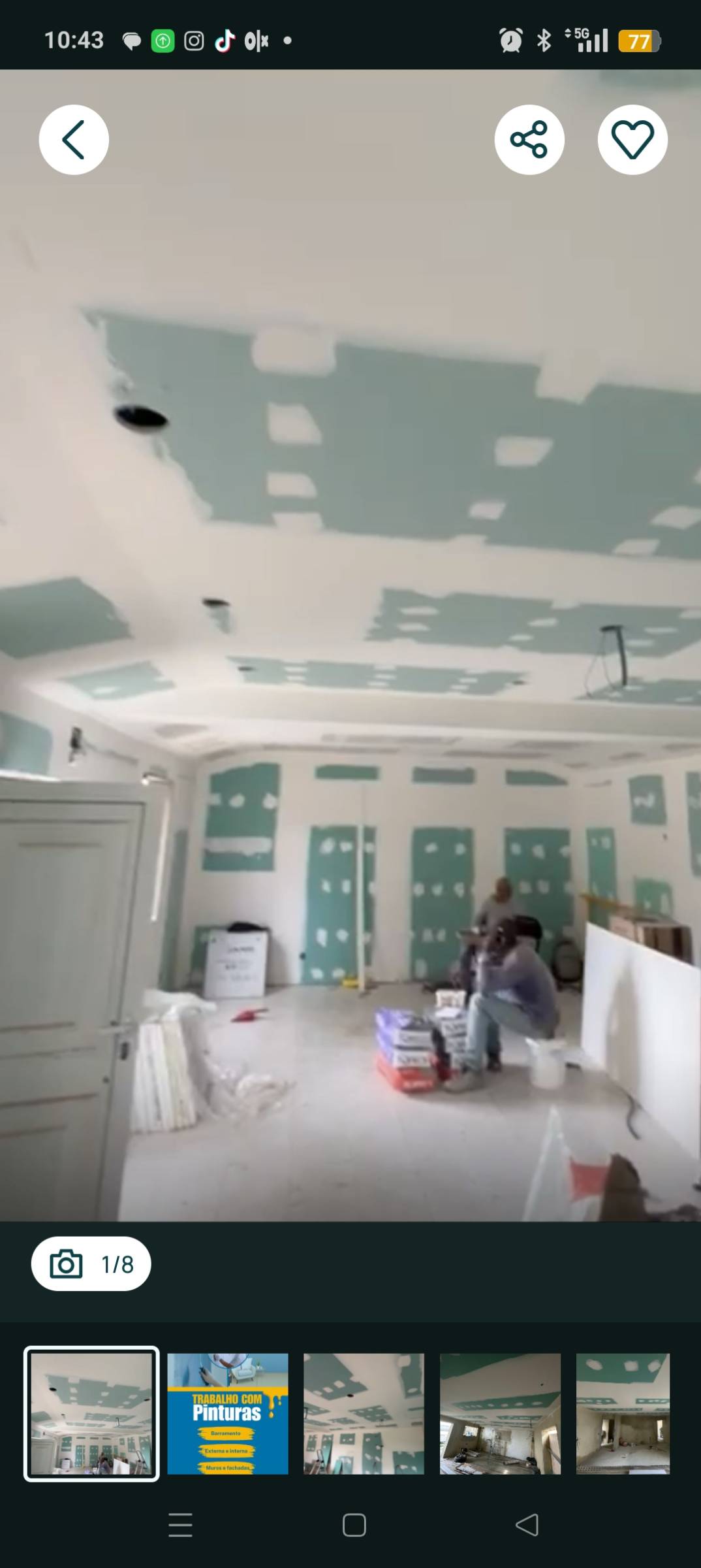 VB remodelação geral - Seixal - Wände verkleiden, reparieren oder entfernen
