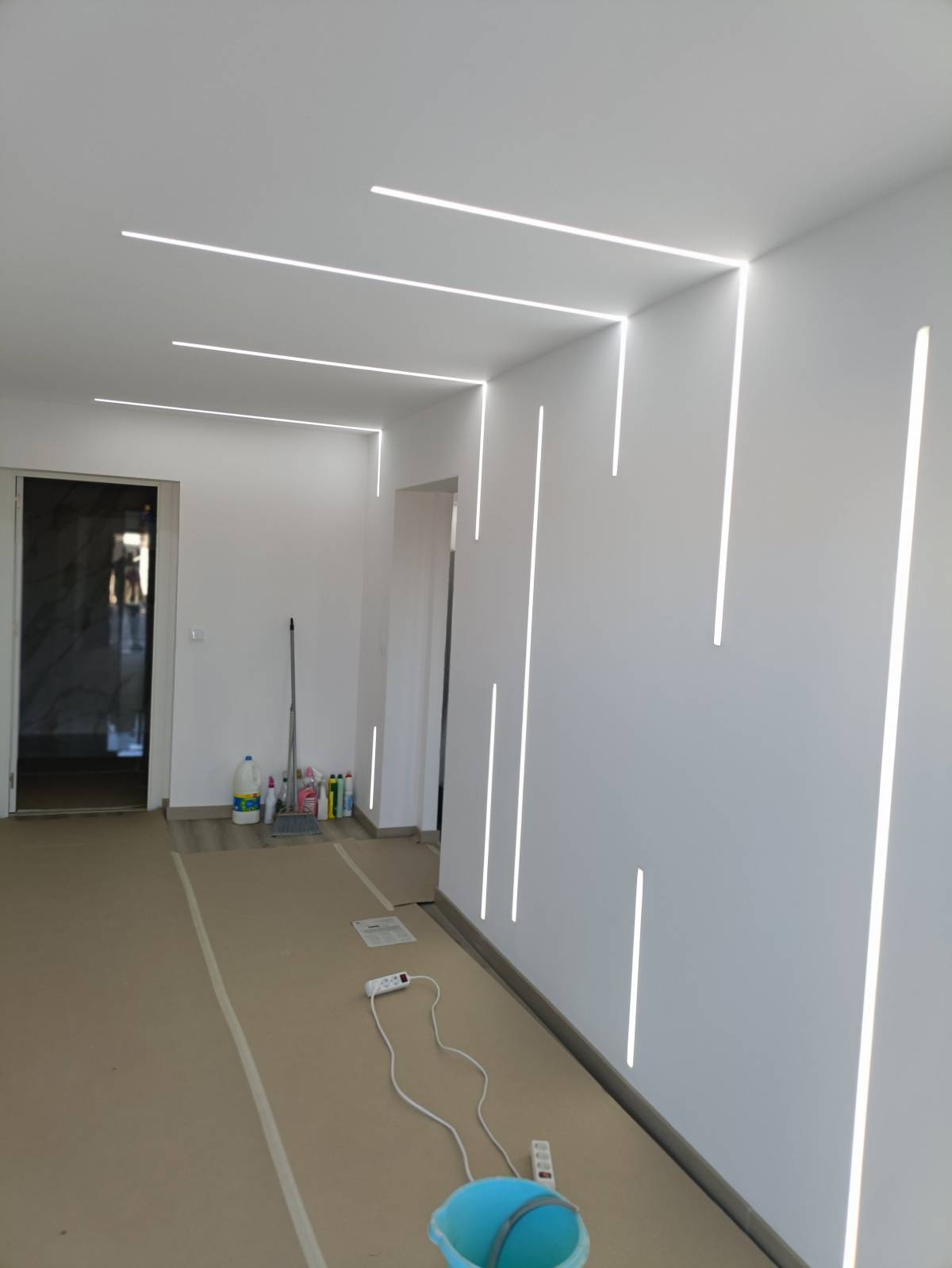 VB remodelação geral - Seixal - Innenwand einbauen