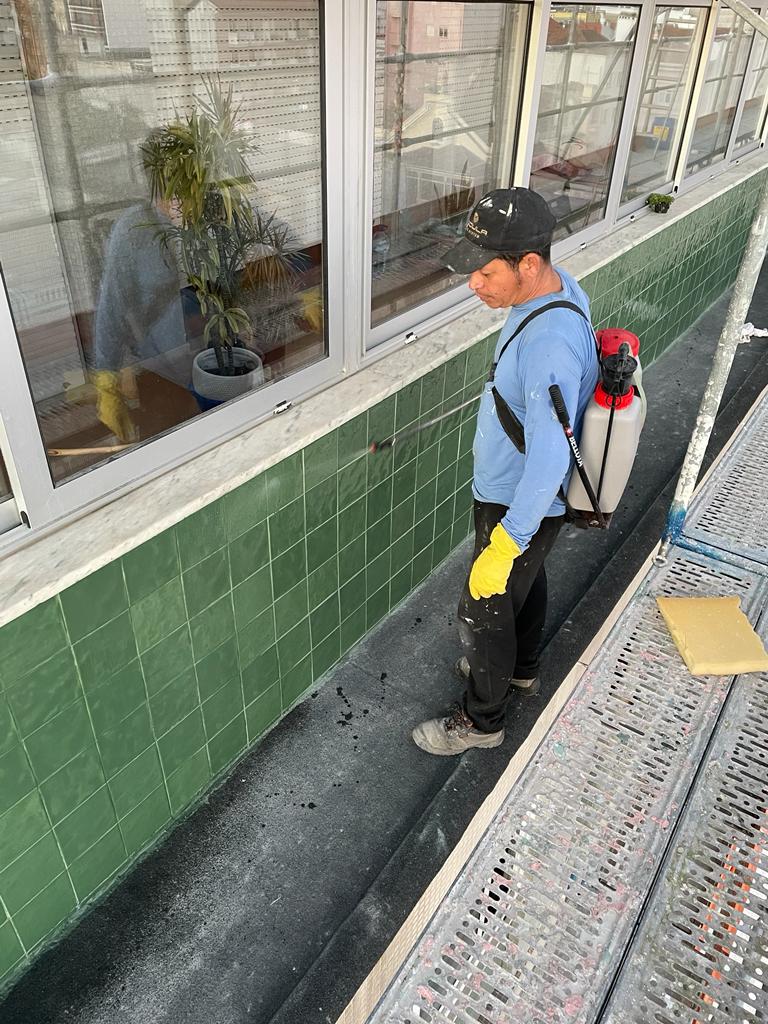 MF Remodelação - Ovar - Construção de Parede Interior