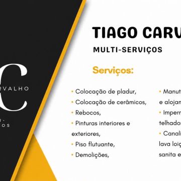 Tiago Carvalho multo-serviços - Amares - Construção de Teto Falso