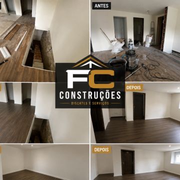 FC Construções - Vila Verde - Instalação de Pavimento em Pedra ou Ladrilho