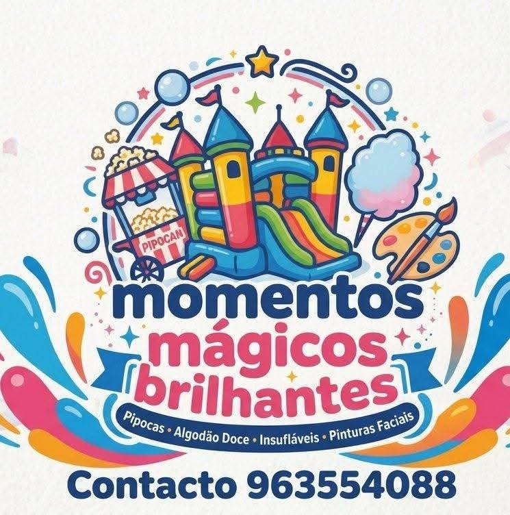 Momentos mágicos brilhantes - Viseu - Aluguer de Máquina de Pipocas