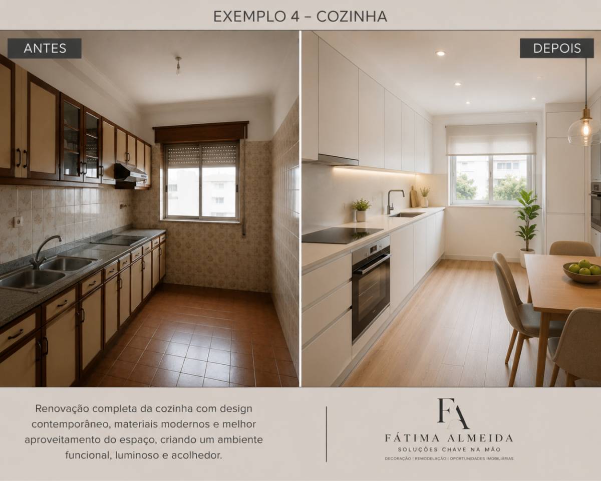 Fátima Almeida - Real Estate Advisor - Óbidos - Remodelación de cocinas