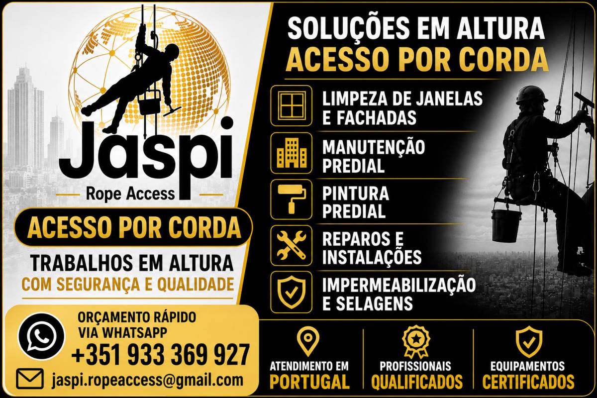 Jaspi Rope Access - Sintra - General Contracting