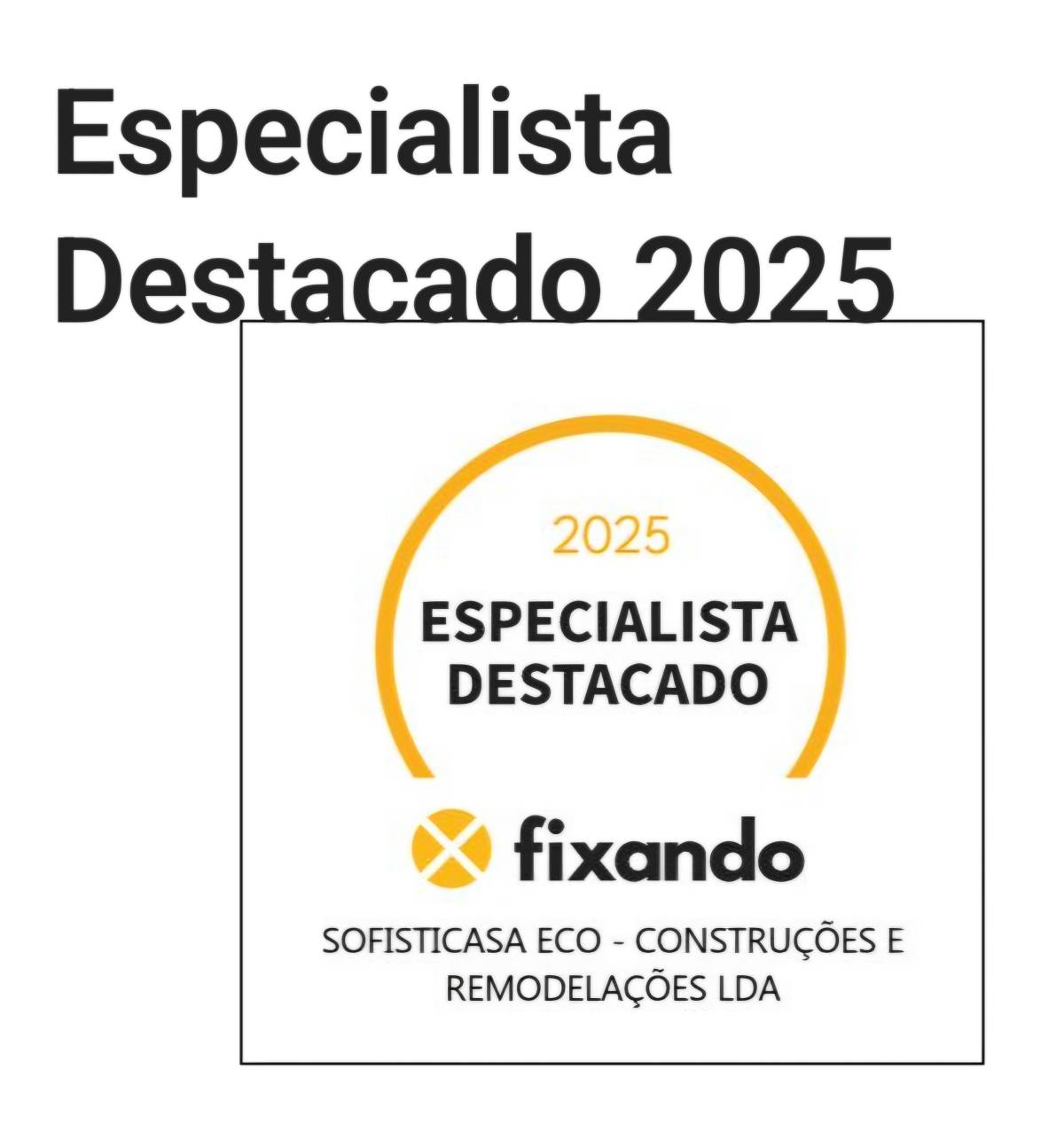 SOFISTICASA ECO - Construções e Remodelações LDA - Ovar - Caulking