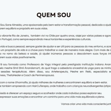Sane Almeida Terapeuta e Cabeleireira de Crianças - Coimbra - Beleza