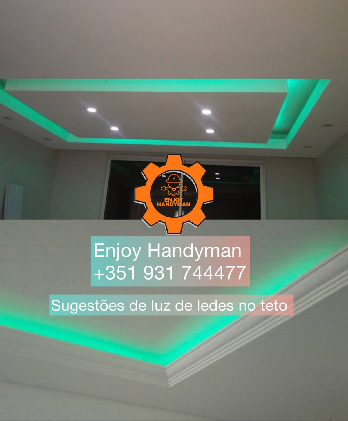 Enjoy Handyman Portugal (JorgeLuiz&EnedinnaSantos) - Vila Nova de Gaia - Reparação e Texturização de Paredes de Pladur