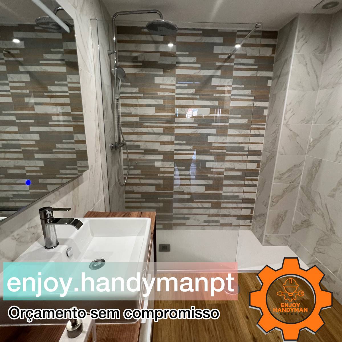 Enjoy Handyman Portugal (JorgeLuiz&EnedinnaSantos) - Vila Nova de Gaia - Instalação de Lavatório e Torneira