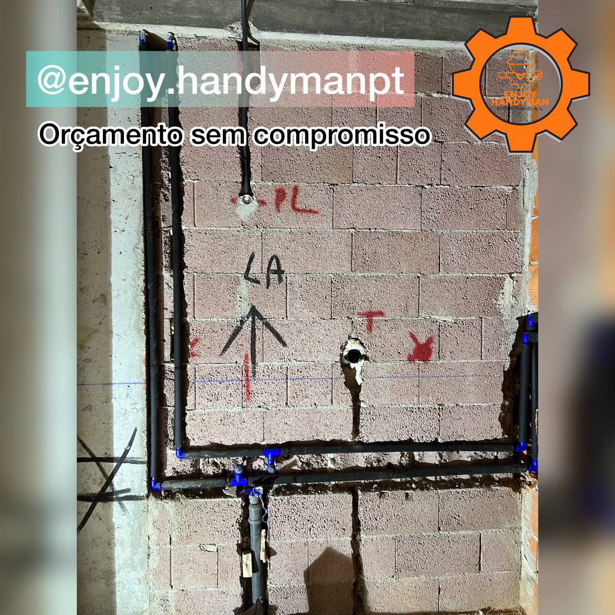 Enjoy Handyman Portugal (JorgeLuiz&EnedinnaSantos) - Vila Nova de Gaia - Inspeção de Lareiras e Chaminés