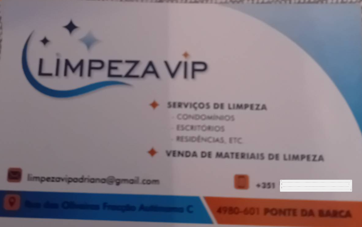 Limpeza Vip - Ponte da Barca - Nettoyage en profondeur