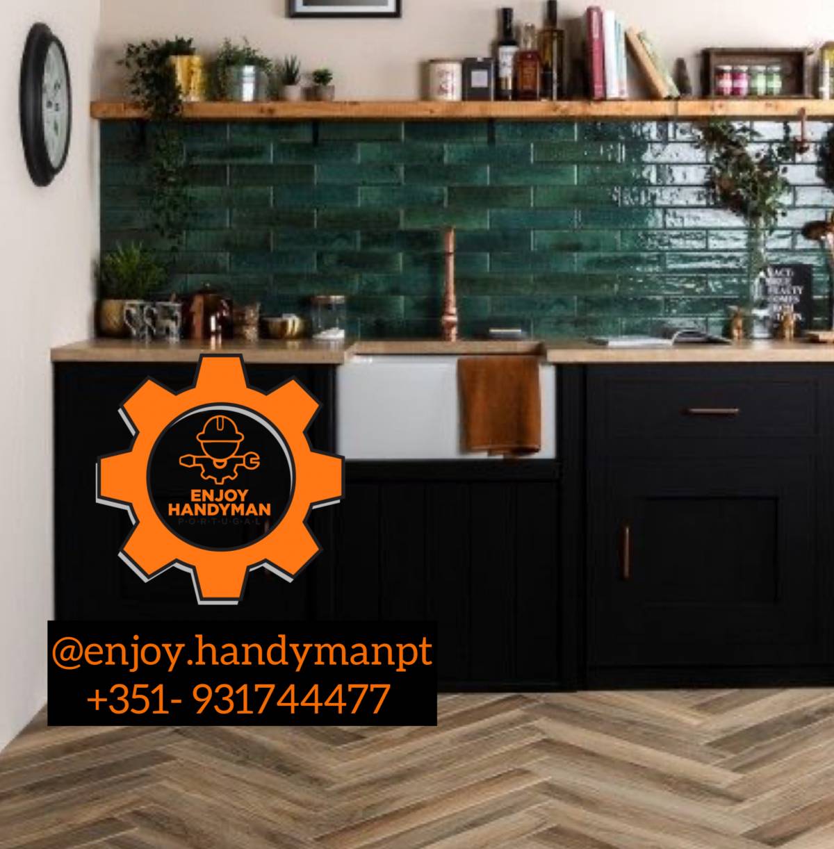 Enjoy Handyman Portugal (JorgeLuiz&EnedinnaSantos) - Vila Nova de Gaia - Instalação ou Substituição de Exaustor de Cozinha