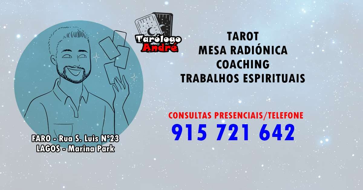 Tarologo André - Faro - Tarot Card Reader Entertainment
