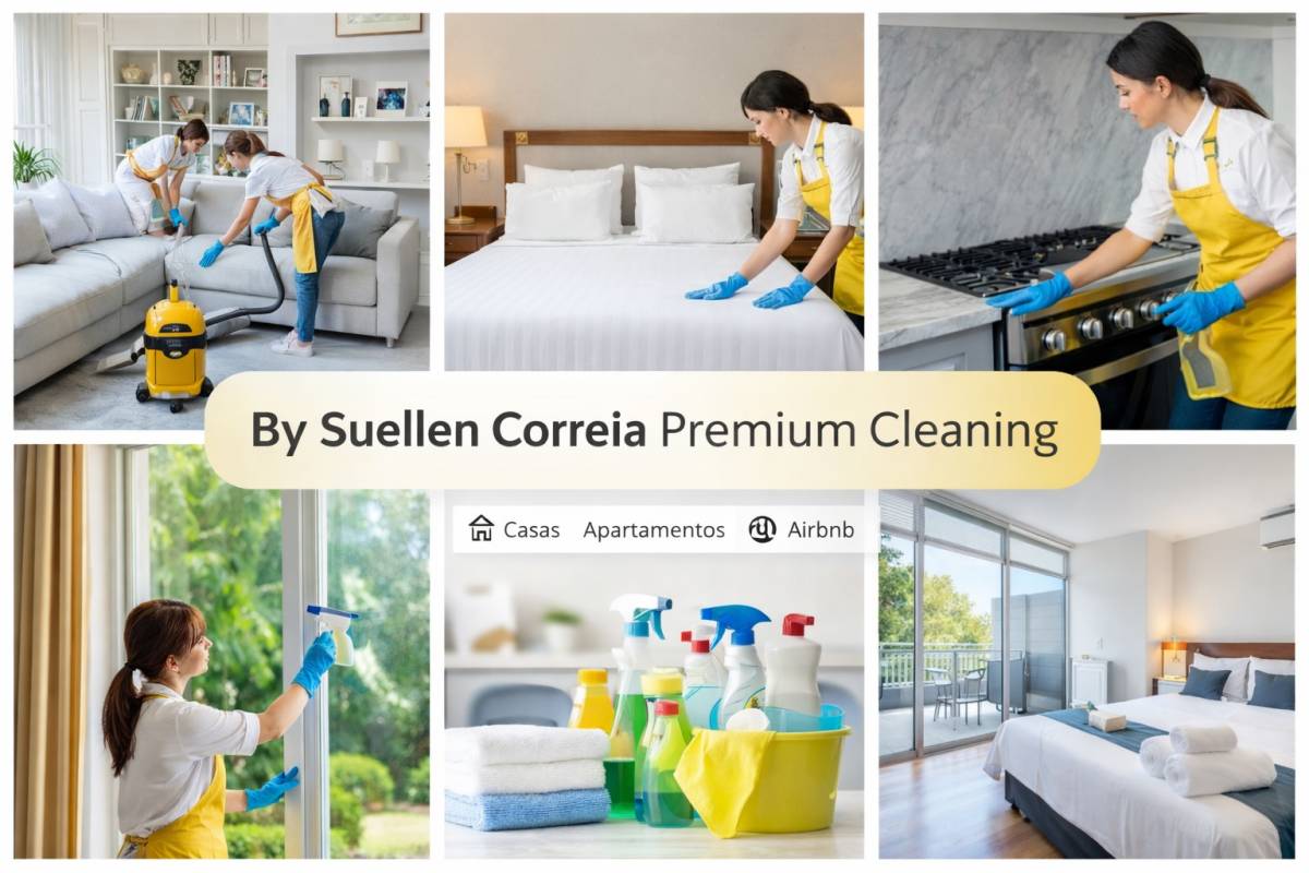 By Suellen Correia Premium Cleaning - Portimão - Nettoyage en profondeur
