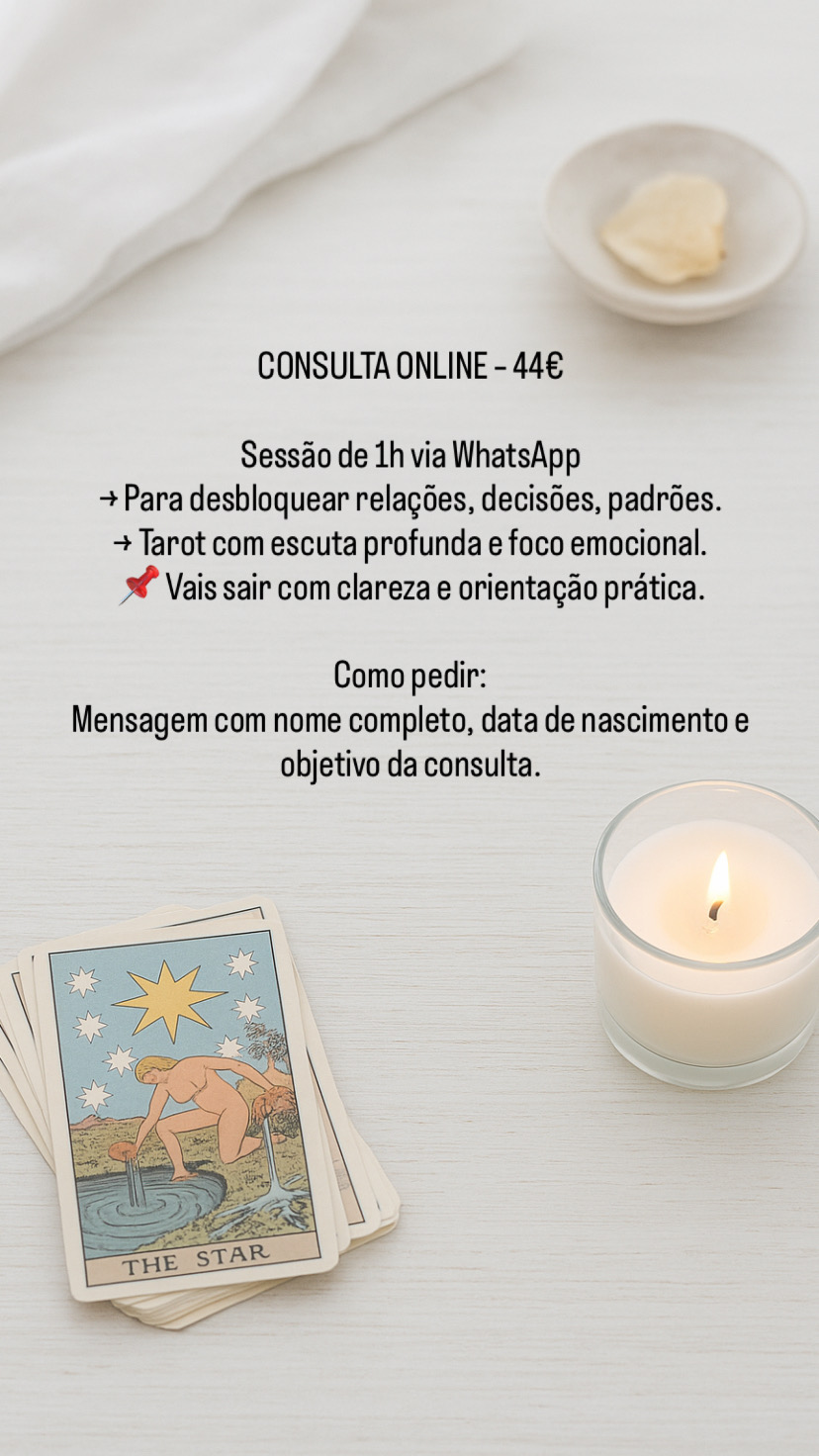 Tarot terapêutico - Braga - Tarólogo