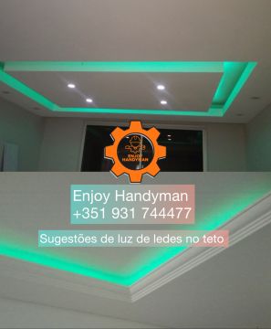 Enjoy Handyman Portugal (JorgeLuiz&EnedinnaSantos) - Vila Nova de Gaia - Reparação e Texturização de Paredes de Pladur