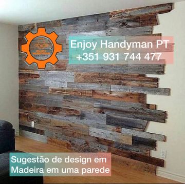 Enjoy Handyman Portugal (JorgeLuiz&EnedinnaSantos) - Vila Nova de Gaia - Reparação e Texturização de Paredes de Pladur