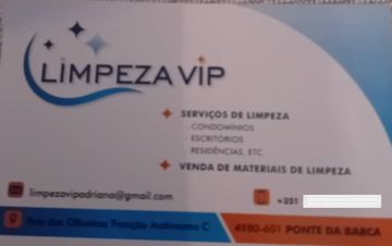 Limpeza Vip - Ponte da Barca - Nettoyage en profondeur