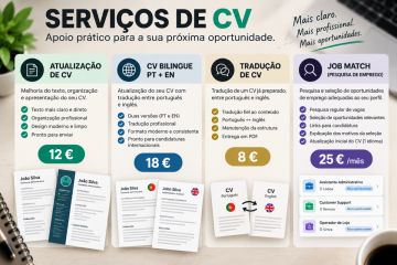 Sabino Pereira | CV & Emprego - Sintra - Writing Services