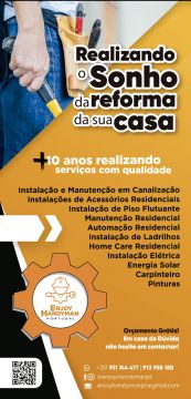 Enjoy Handyman Portugal (JorgeLuiz&EnedinnaSantos) - Vila Nova de Gaia - Fiação
