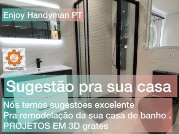 Enjoy Handyman Portugal (JorgeLuiz&EnedinnaSantos) - Vila Nova de Gaia - Reparação ou Substituição de Pavimento Vinílico ou Linóleo