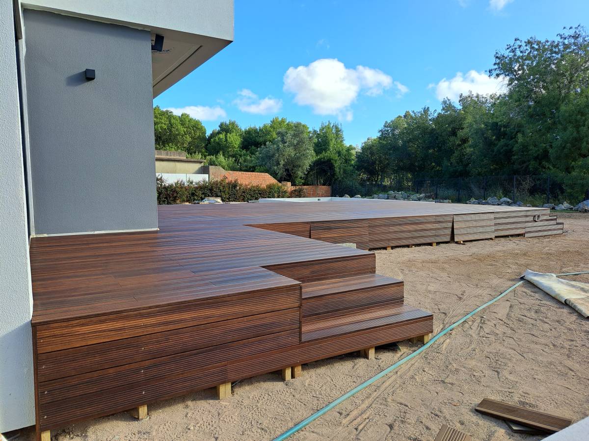 GS carpintaria, Decks, pergolas, pisos flutuantes. - Portimão - Instalação de Pavimento Vinílico ou Linóleo