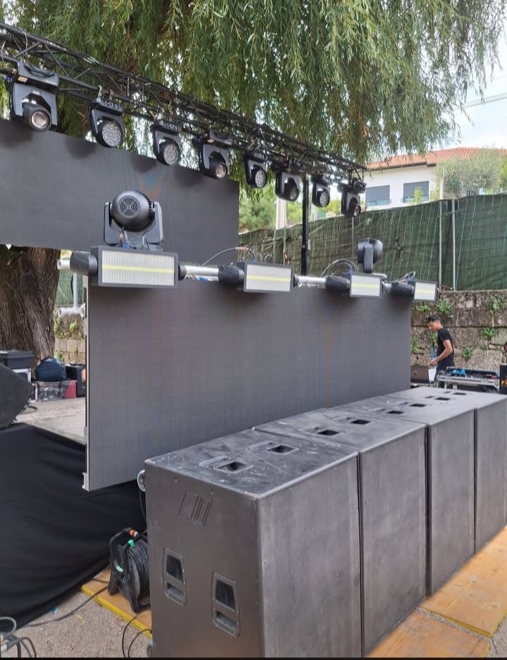 Miss Rose Audiovisuais - Cantanhede - Aluguer de Equipamento de Iluminação para Eventos