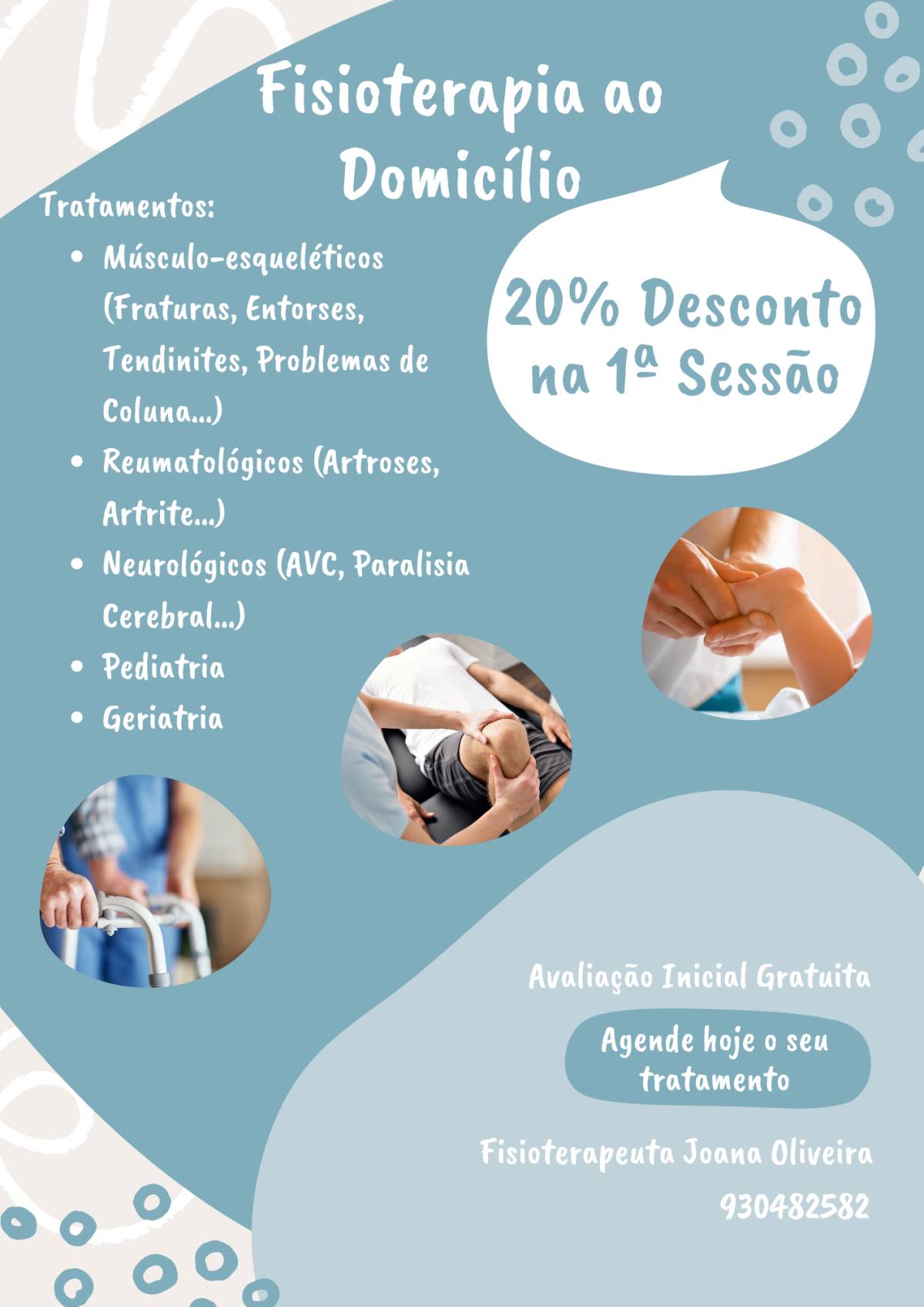 Joana Oliveira - Porto - Sessões de Fisioterapia