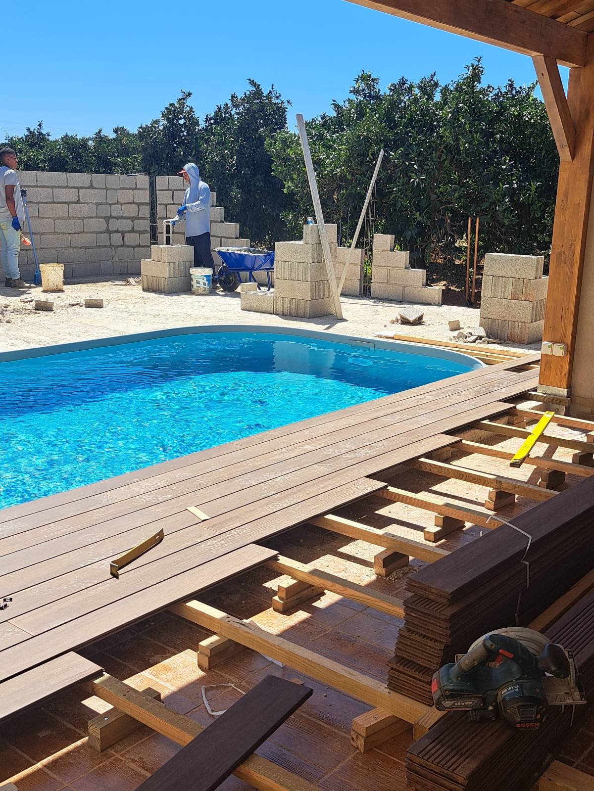 GS carpintaria, Decks, pergolas, pisos flutuantes. - Portimão - Construção de Parede Interior