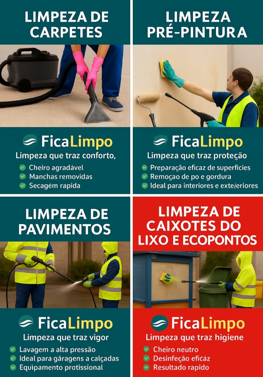 Ficalimpo - Lisboa - Logodesign