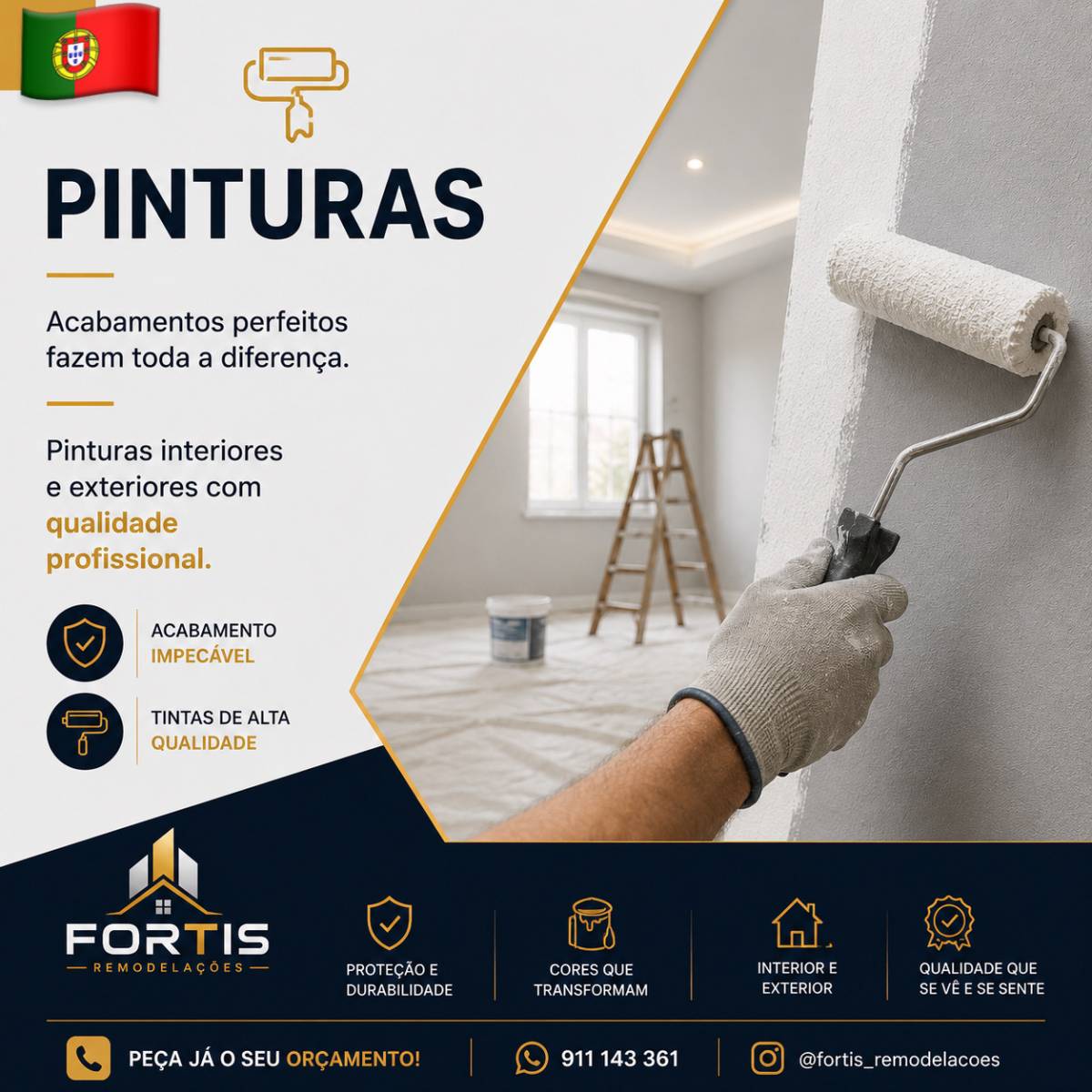 Jefferson Castro - Oliveira de Azeméis - Pintar edificios