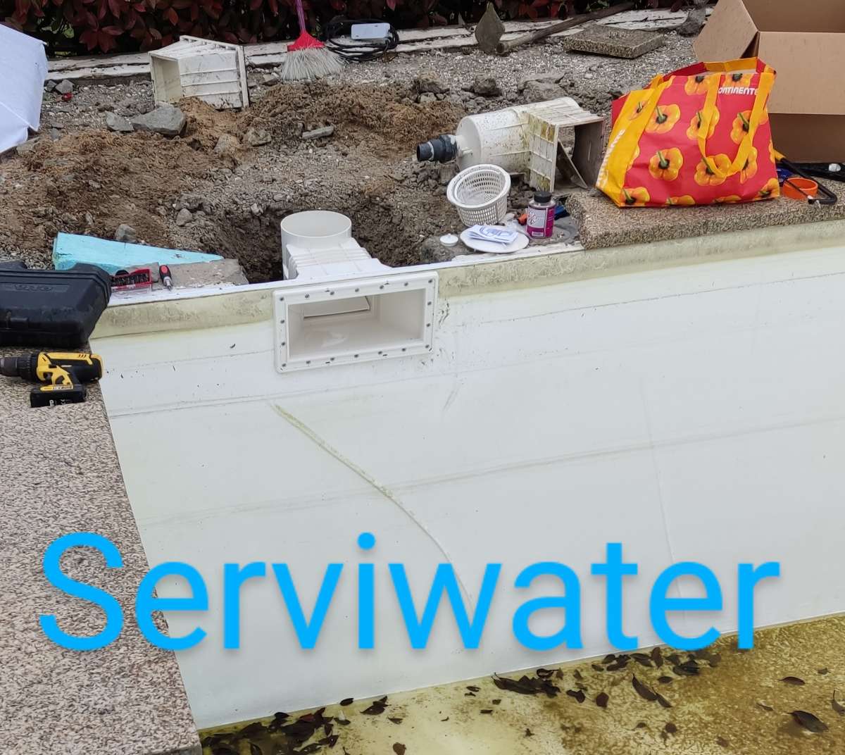 Serviwater - Póvoa de Varzim - Construção de Piscina Abaixo do Solo
