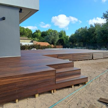 GS carpintaria, Decks, pergolas, pisos flutuantes. - Portimão - Instalação de Pavimento Vinílico ou Linóleo