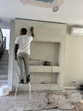 Ds.Remodelações&construções - Almada - Reparação e Texturização de Paredes de Pladur