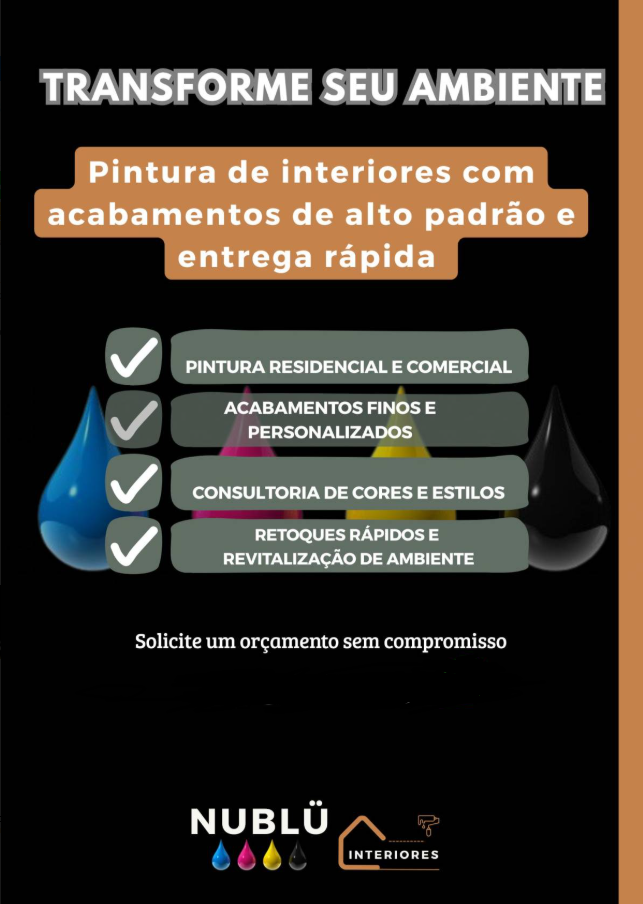 Nublü interiores - Setúbal - Pintura de exteriores