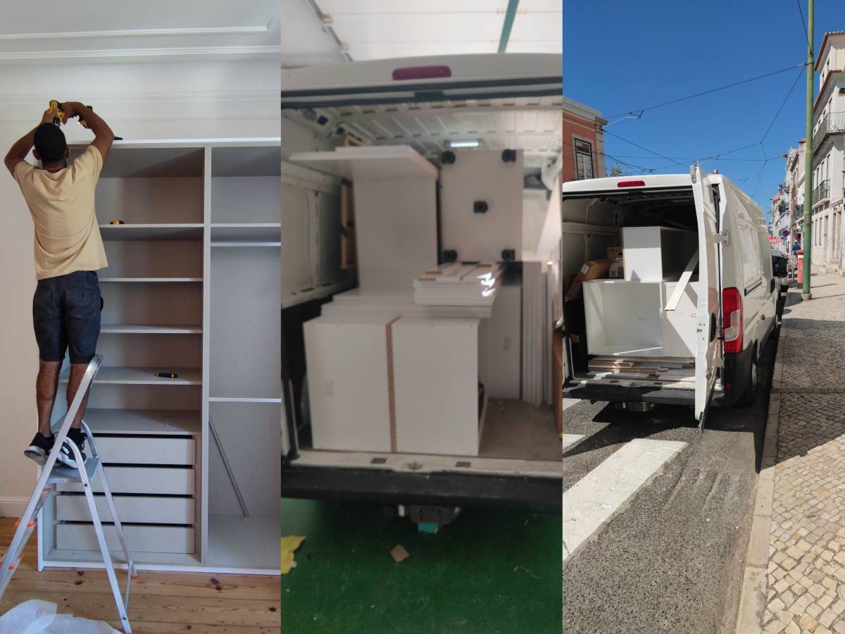 império marcenaria & transporte - Lisboa - Remodelación de armarios